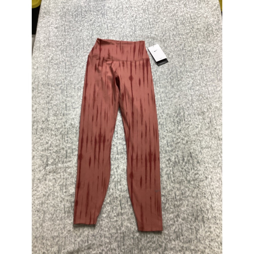 Nike One Dri-FIT Womens High Rise 7/8 Tie Dye Training Leggings FZ7272-634 XS